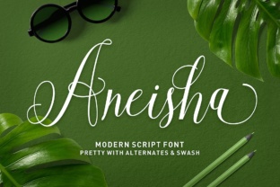 Aneisha Script: A Versatile Typographic Solution for Modern Creators