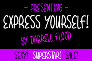 Express Yourself: A Bold Typographic Statement