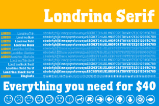 Londrina Serif: A Stylish Choice for Modern Typography